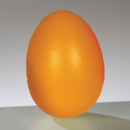 Kunststoff-Ei orange