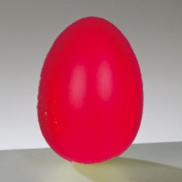 Kunststoff-Ei rot