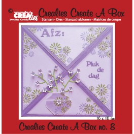Crealies Create A Box no. 8 Card Box