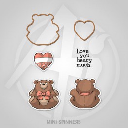 Motivstempel "Mini Spinner Bear"