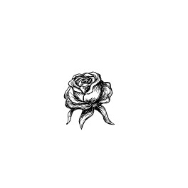 Motivstempel "Rose"
