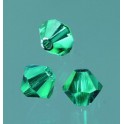 Swarovski Facettperle emerald 4mm