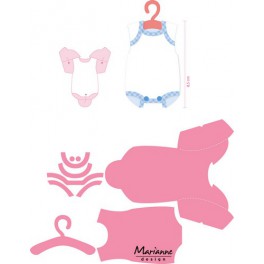 Marianne Design Collectable Eline`s baby Strampler