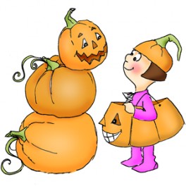 Motivstempel "Halloween Pumpkins" UM