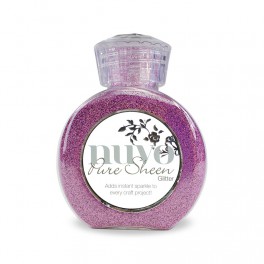 Nuvo Pure Sheen Glitter Collection - Hot Pink
