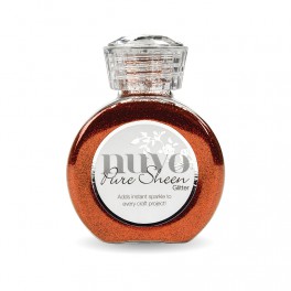 Nuvo Pure Sheen Glitter Collection - Scarlet Red