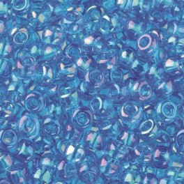 Rocailles 2,6mm irisierend hellblau