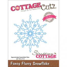 Schneideschablone CottageCutz Fancy Flurry Snowflake (Elites)