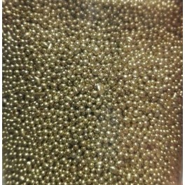 Kügelchen Mini Beads gold Großpackung