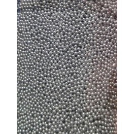 Kügelchen Mini Beads silber Großpackung