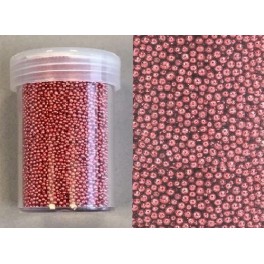 Kügelchen Mini Beads koralle