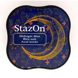 StazOn Stempelkissen Midi Midnight Blue