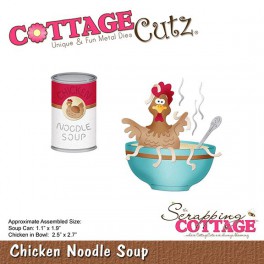 Schneideschablone CottageCutz Chicken Noodle Soup
