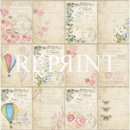 Designpaper Spring Blossom Collection "Tags"
