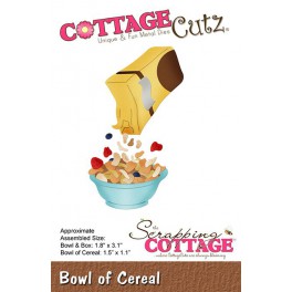 Schneideschablone CottageCutz Bowl of Cereal