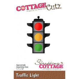 Schneideschablone CottageCutz Traffic Light