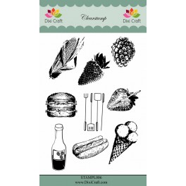 Dixi Craft Summer Feelings Clear Stamps