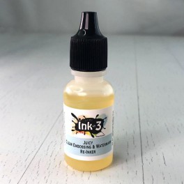 Inkon3 Juicy Clear Embossing & Watermark Ink Nachfüller