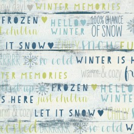 Simple Stories Paper "Snow Fun Frostbite"