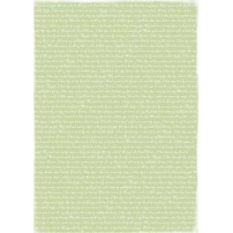 Basic Collection Papier A4 "Green Lyrics"