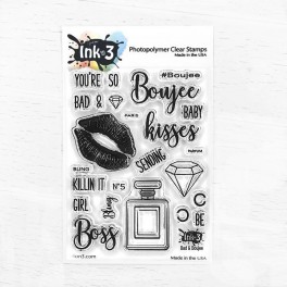 Inkon3 Clear Stamps Bad & Boujee