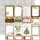 Designpaper Very Merry Christmas "Journaling Cards"