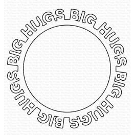 Schneideschablonen Big Hugs Circle Frame