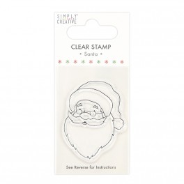 Simply Creative Santa Clear Stamp