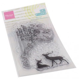 Marianne D Clear Stamps Art stamps Weihnachtsmann