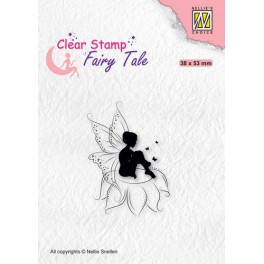 Nellie‘s Choice Clearstamp silhouette Fairy Tale 20