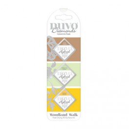 Nuvo Diamond hybrid ink pads - Woodland Walk 