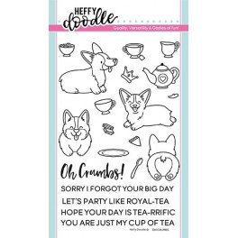Heffy Doodle Oh Crumbs Clear Stamps
