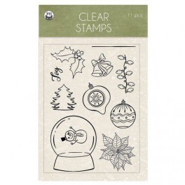 Piatek13 - Clear stamp set Cosy Winter 01