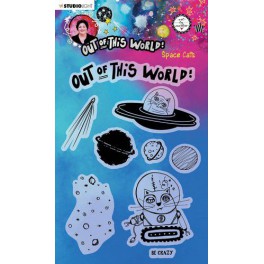Studio Light Clear Stamp ABM Out of this World nr.71