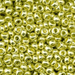 Rocailles 2,6mm metallic gold
