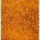 Rocailles 3,5mm mit Silbereinzug orange