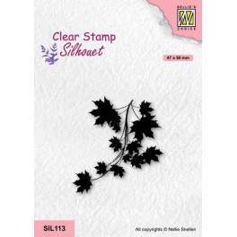 Nellie‘s Choice Clear Stamp - Silhouette - Ahornzweig