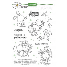 Clear Stamp Set "Hello Spring" (IT)