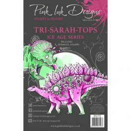 Pink Ink Designs Clear Stamp "Tri-Sarah-Tops"
