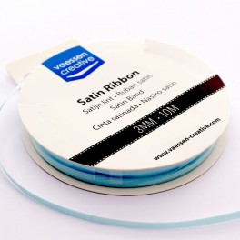 Vaessen Creative • Satinband 3mm Pastell Blau