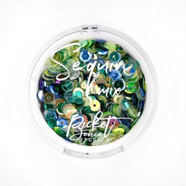 Picket Fence Studios Green Seas Sequin Mix