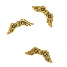 Perle Metall Flügel gold