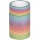 Washitape Deko Tapes Rainbow Glitter pastell