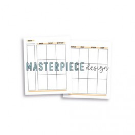 Masterpiece Memory Planner - Weekly Inserts - 6x8 gelb