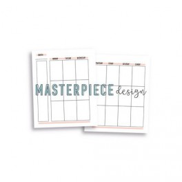 Masterpiece Memory Planner - Weekly Inserts - 6x8 rosa