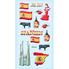 Softy-Sticker Spanien