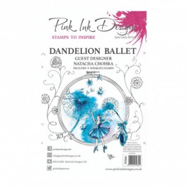 Pink Ink Designs Clear Stamp "Dandelion Ballet"