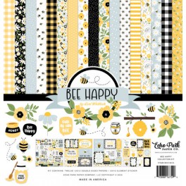 Echo Park Bee Happy 12x12 Inch Collection Kit 