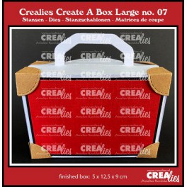 Crealies Create A Box Large Koffer groß