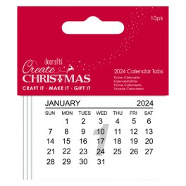 Papermania Create Christmas 2024 Calendar Tabs